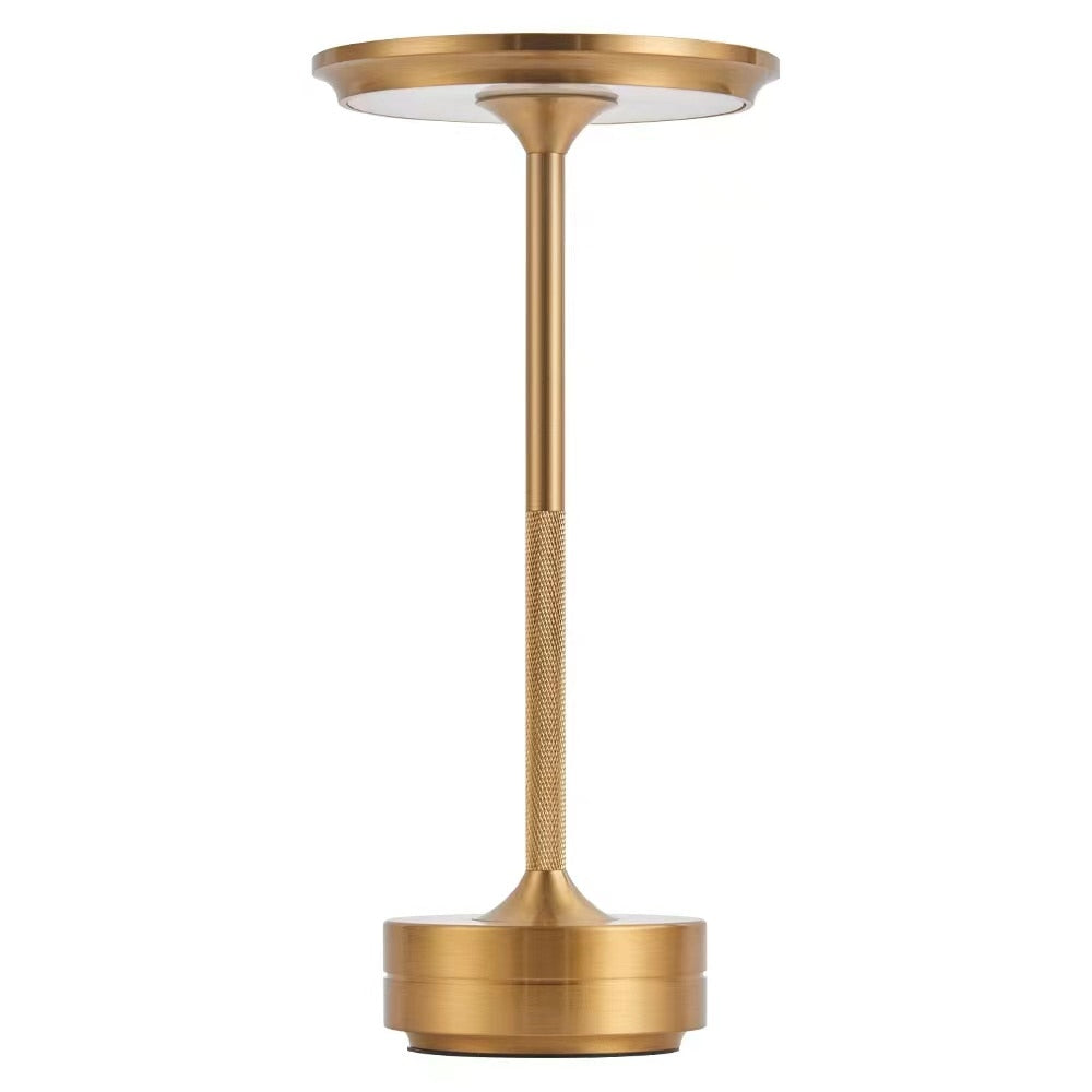 Kabellose LED Tischlampe – Elegante Tischleuchte für Innen- und Außenbereich, wiederaufladbar, 30 Stunden Akkulaufzeit, Smart-Touch-Steuerung 0