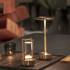 Kabellose LED Tischlampe – Elegante Tischleuchte für Innen- und Außenbereich, wiederaufladbar, 30 Stunden Akkulaufzeit, Smart-Touch-Steuerung 3