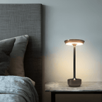 Kabellose LED Tischlampe – Elegante Tischleuchte für Innen- und Außenbereich, wiederaufladbar, 30 Stunden Akkulaufzeit, Smart-Touch-Steuerung 5
