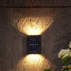 Solar Wandleuchte LED – Kabellos & Wetterfest | Außenbeleuchtung für Garten & Terrasse