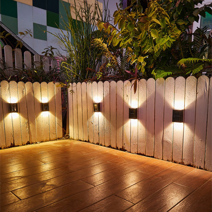 Solar Wandleuchte LED – Kabellos & Wetterfest | Außenbeleuchtung für Garten & Terrasse