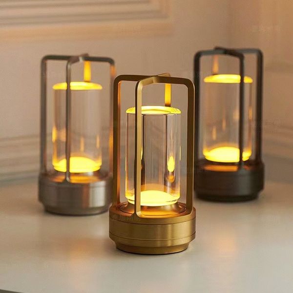 Kristall-Nachttischlampe Dimmbar mit Touch-Bedienung und USB-Anschluss – Elegante LED Tischlampe für jeden Raum 5