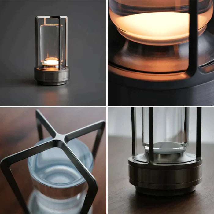 Kristall-Nachttischlampe Dimmbar mit Touch-Bedienung und USB-Anschluss – Elegante LED Tischlampe für jeden Raum 6