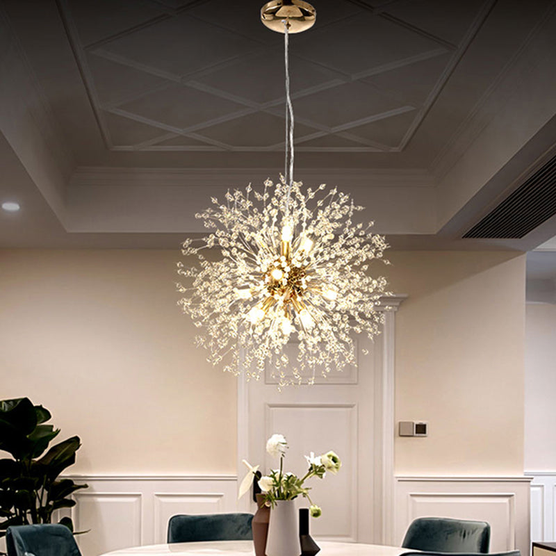 LED Kronleuchter – Glänzendes Kristall Design | Luxuriöse Deckenleuchte