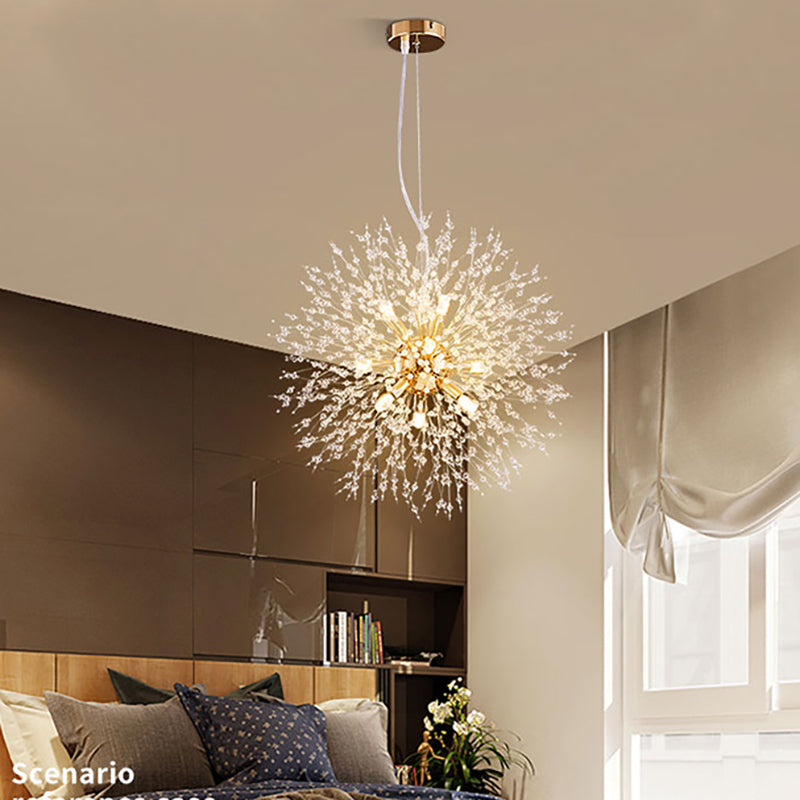 LED Kronleuchter – Glänzendes Kristall Design | Luxuriöse Deckenleuchte