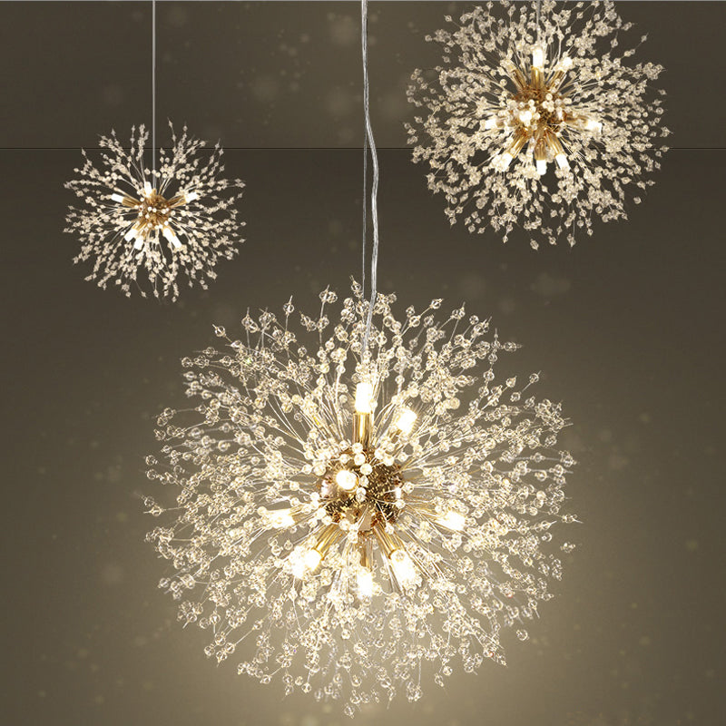 LED Kronleuchter – Glänzendes Kristall Design | Luxuriöse Deckenleuchte