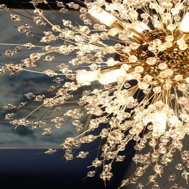 LED Kronleuchter – Glänzendes Kristall Design | Luxuriöse Deckenleuchte