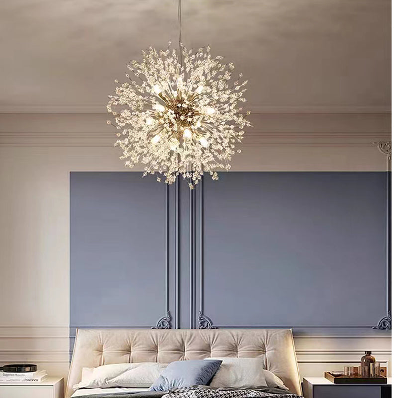 LED Kronleuchter – Glänzendes Kristall Design | Luxuriöse Deckenleuchte
