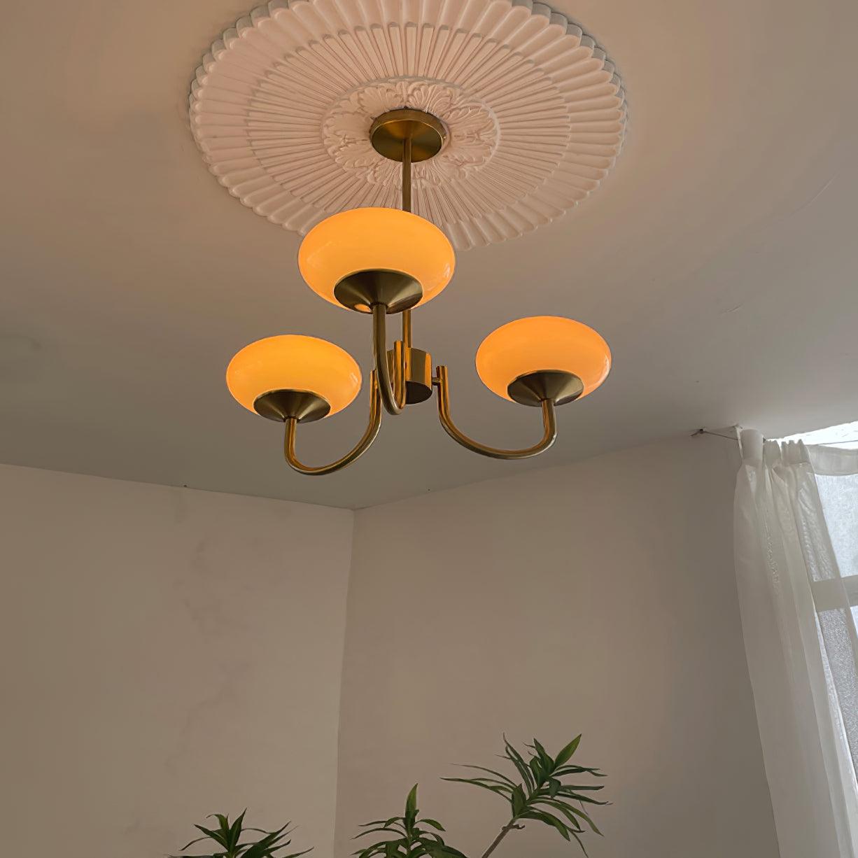 Glas Kronleuchter Pendelleuchte – Moderne Kugelschirme | Elegante Deckenbeleuchtung