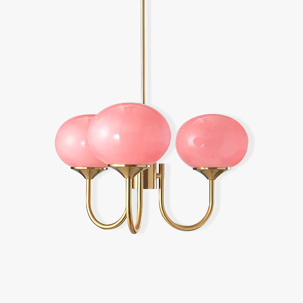Glas Kronleuchter Pendelleuchte – Moderne Kugelschirme | Elegante Deckenbeleuchtung