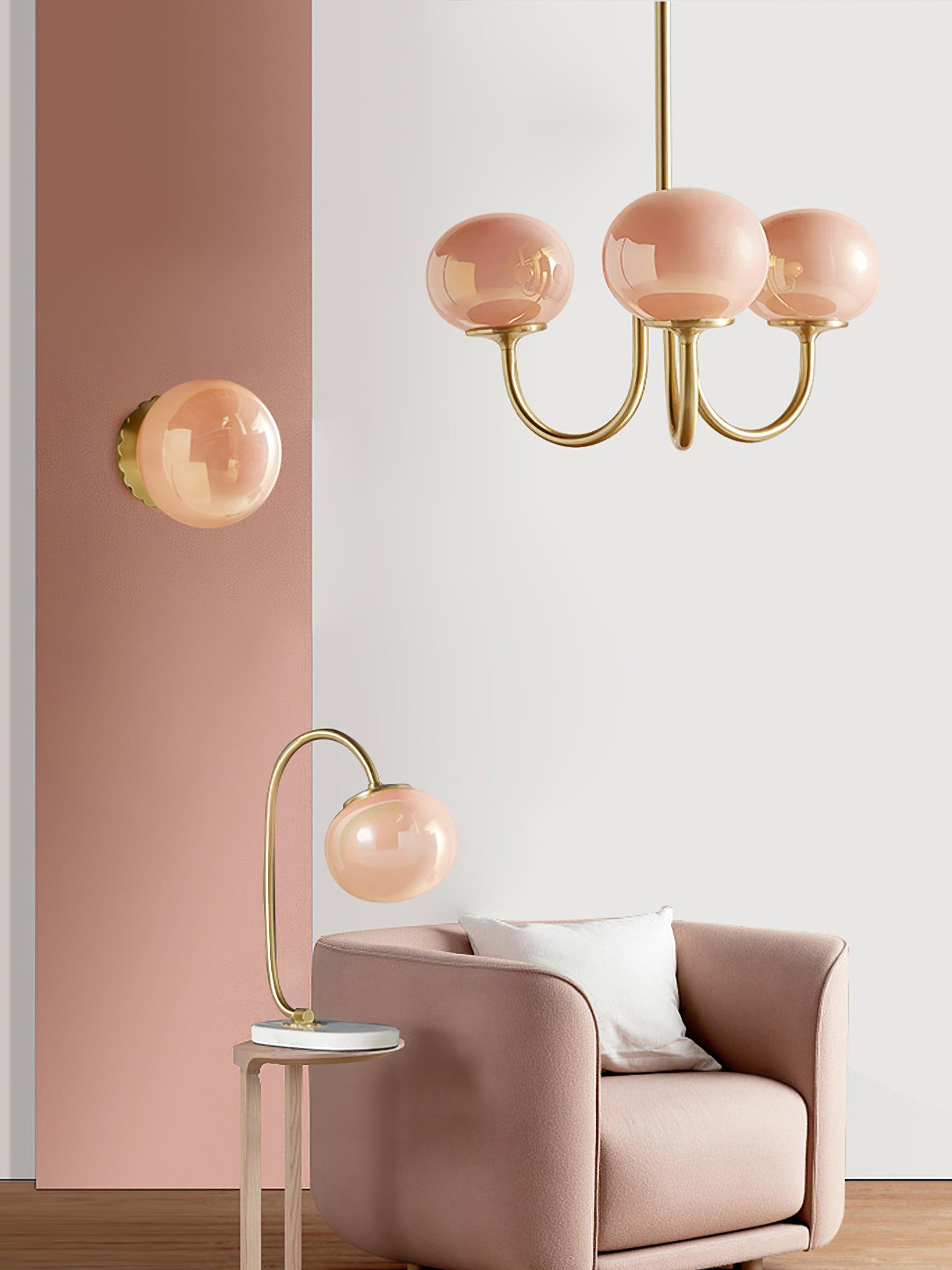Glas Kronleuchter Pendelleuchte – Moderne Kugelschirme | Elegante Deckenbeleuchtung