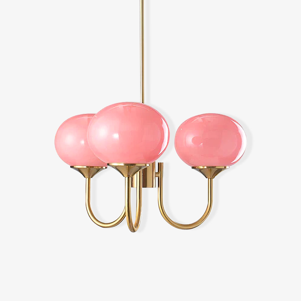 Glas Kronleuchter Pendelleuchte – Moderne Kugelschirme | Elegante Deckenbeleuchtung