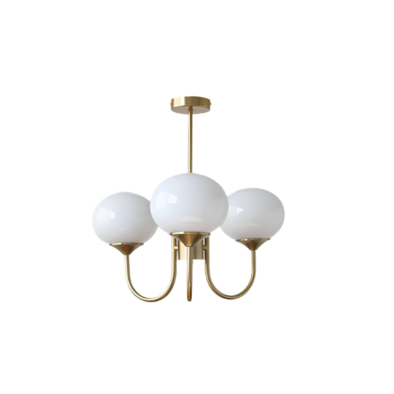 Glas Kronleuchter Pendelleuchte – Moderne Kugelschirme | Elegante Deckenbeleuchtung