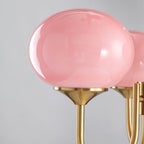 Glas Kronleuchter Pendelleuchte – Moderne Kugelschirme | Elegante Deckenbeleuchtung