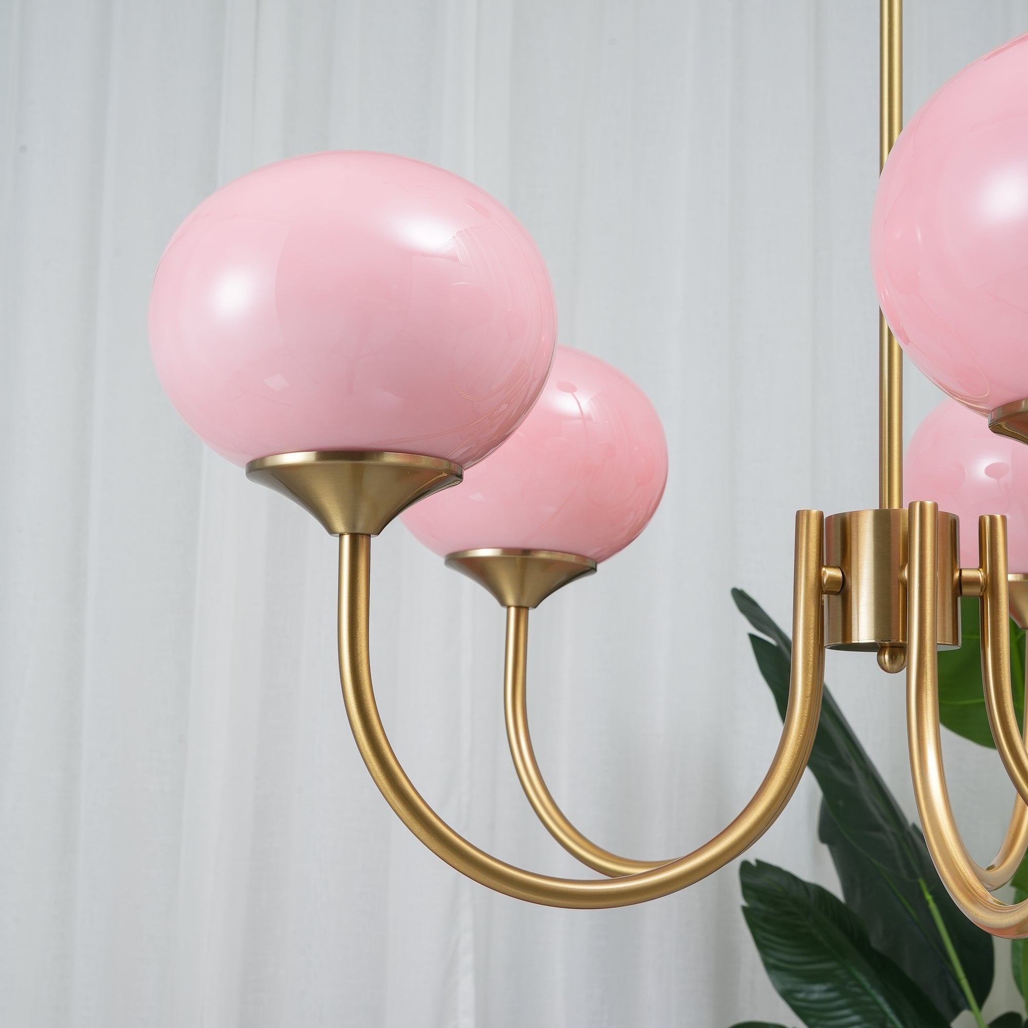 Glas Kronleuchter Pendelleuchte – Moderne Kugelschirme | Elegante Deckenbeleuchtung