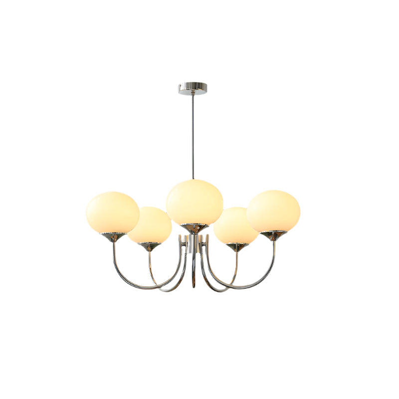 Glas Kronleuchter Pendelleuchte – Moderne Kugelschirme | Elegante Deckenbeleuchtung