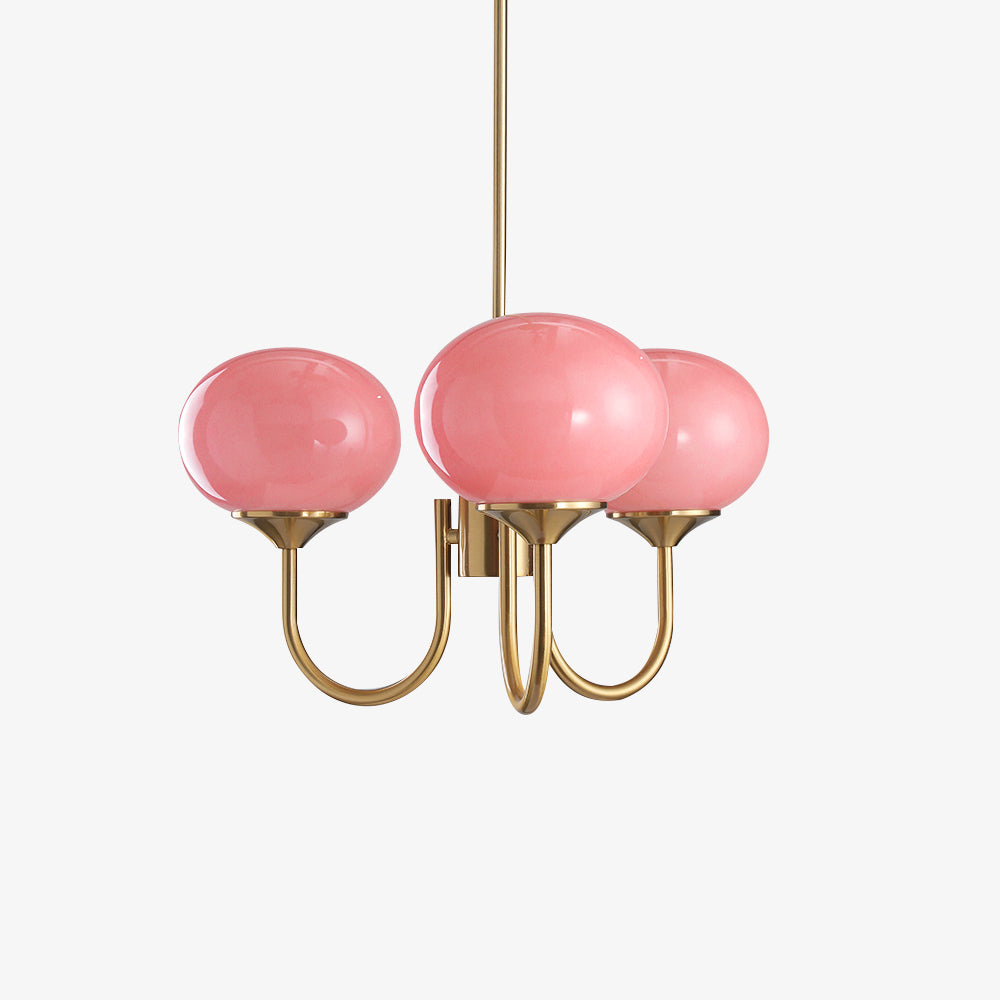 Glas Kronleuchter Pendelleuchte – Moderne Kugelschirme | Elegante Deckenbeleuchtung