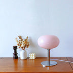 Moderne Dimmbar Tischlampe – Kabellose LED Tischleuchte im Lollipop Bauhaus Design für Zuhause und Büro 4