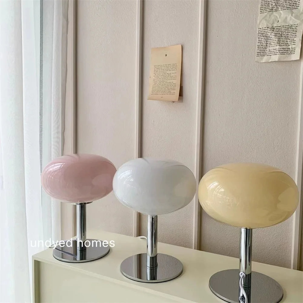Moderne Dimmbar Tischlampe – Kabellose LED Tischleuchte im Lollipop Bauhaus Design für Zuhause und Büro 5