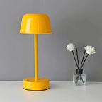 Moderne Dimmbar Tischlampe mit 3 Lichtfarben – Kabellose LED Tischleuchte für Zuhause, Wiederaufladbar, 28 cm hoch 7