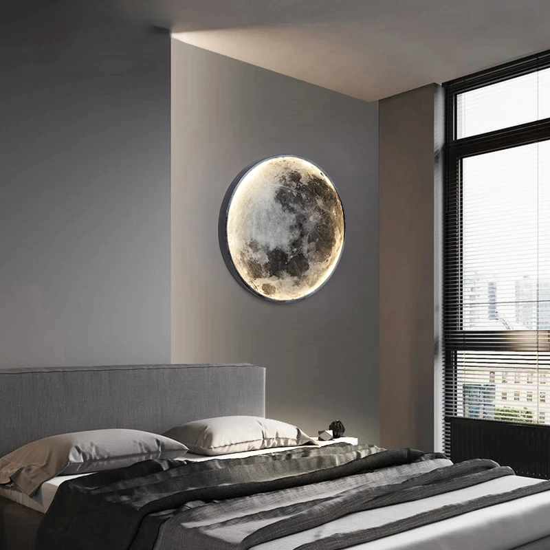 Mond Lampe Wand – Kreative LED Leuchte | Modernes Design für Wohnzimmer & Schlafzimmer