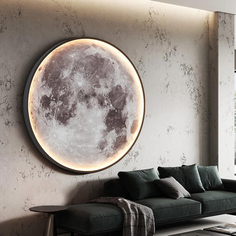 Mond Lampe Wand – Kreative LED Leuchte | Modernes Design für Wohnzimmer & Schlafzimmer