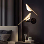 Vogel Wandleuchte – Moderne LED Lampe | Dekorative Innenbeleuchtung