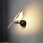 Vogel Wandleuchte – Moderne LED Lampe | Dekorative Innenbeleuchtung