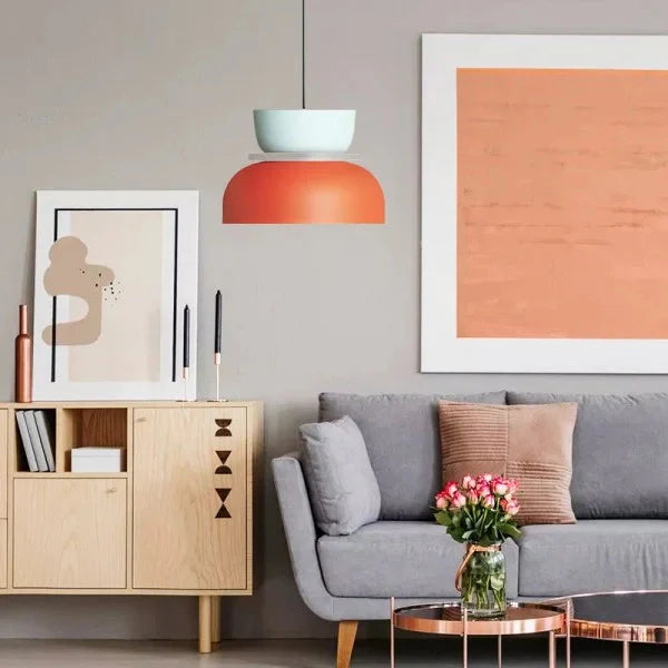 Nordic Pendelleuchte im Skandinavischen Design – Aluminium & Acryl, Ideal für Esszimmer und Wohnräume, Hängelampe für Stilvolle Beleuchtung 5