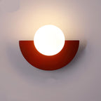 Nordische Wandleuchte Everest – Halbkreis Wandlampe aus Metall und PVC mit LED-Beleuchtung, 25x15cm, für Wohnräume 7