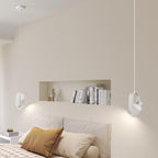 Skandinavische Hängelampe aus Holz und Metall für Esstisch – Elegante Pendelleuchte mit Minimalistischem Design 2