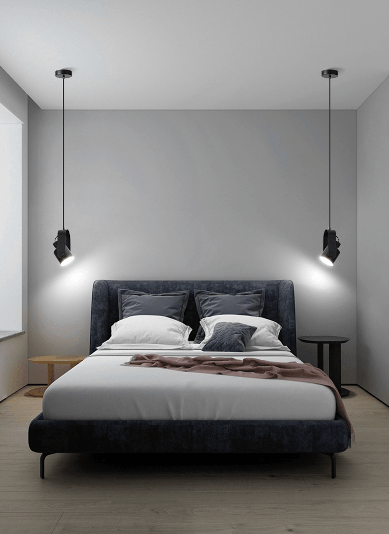 Skandinavische Hängelampe aus Holz und Metall für Esstisch – Elegante Pendelleuchte mit Minimalistischem Design 4