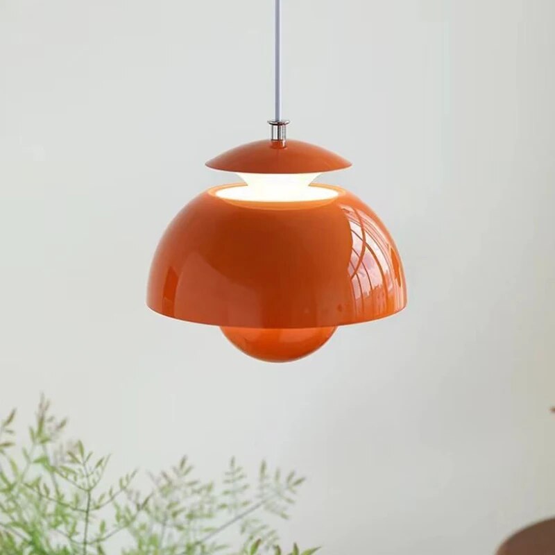 Skandinavische Moderne LED Pendelleuchte für Esstisch – Energieeffiziente Hängelampe in Weiß für Elegante Räume 2