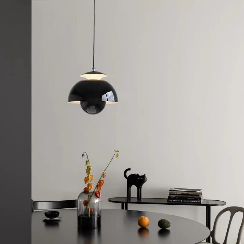 Skandinavische Moderne LED Pendelleuchte für Esstisch – Energieeffiziente Hängelampe in Weiß für Elegante Räume 3