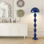 Skandinavische Stehleuchte 150 cm – Minimalistische LED Stehlampe aus Metall für Wohn- und Schlafzimmer 1