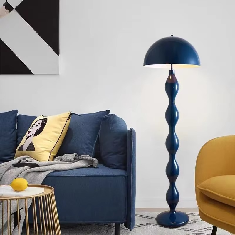 Skandinavische Stehleuchte 150 cm – Minimalistische LED Stehlampe aus Metall für Wohn- und Schlafzimmer 4