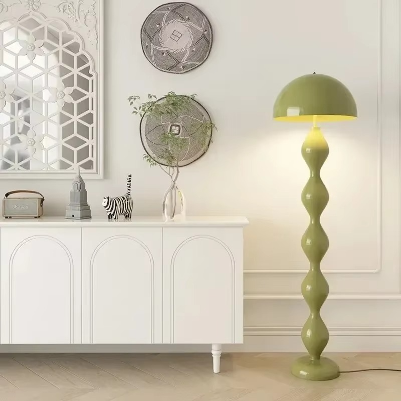 Skandinavische Stehleuchte 150 cm – Minimalistische LED Stehlampe aus Metall für Wohn- und Schlafzimmer 5