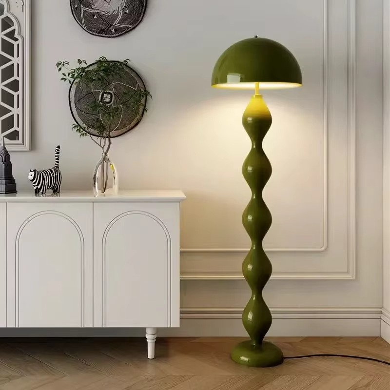 Skandinavische Stehleuchte 150 cm – Minimalistische LED Stehlampe aus Metall für Wohn- und Schlafzimmer 6