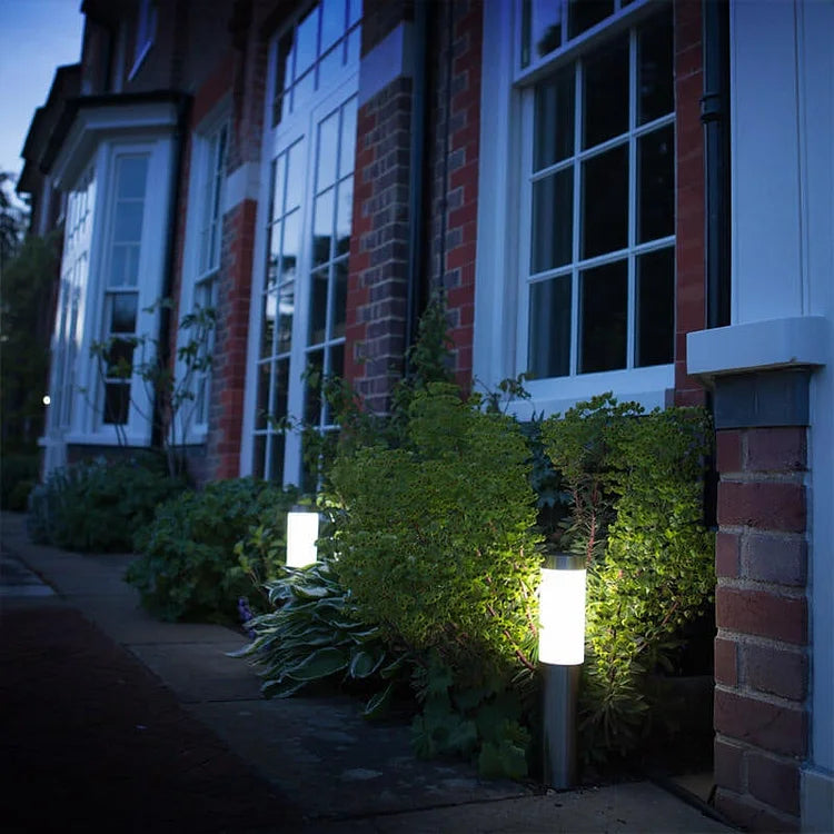 Solarbetriebene Wasserdichte Gartenlampe mit Effizienter LED-Beleuchtung – 50 cm Hoch für Außenbereiche und Terrassen 2