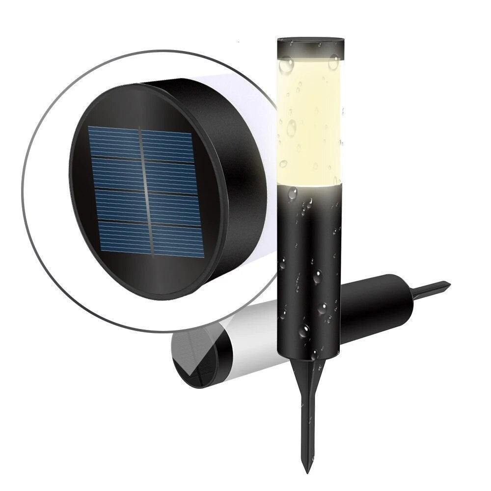 Solarbetriebene Wasserdichte Gartenlampe mit Effizienter LED-Beleuchtung – 50 cm Hoch für Außenbereiche und Terrassen 4