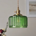 Vintage Hängeleuchte aus Zylinderglas – Verstellbare Pendelleuchte für Esszimmer und Wohnzimmer, Elegante Hängelampe mit Warmem Licht 0