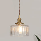 Vintage Hängeleuchte aus Zylinderglas – Verstellbare Pendelleuchte für Esszimmer und Wohnzimmer, Elegante Hängelampe mit Warmem Licht 7